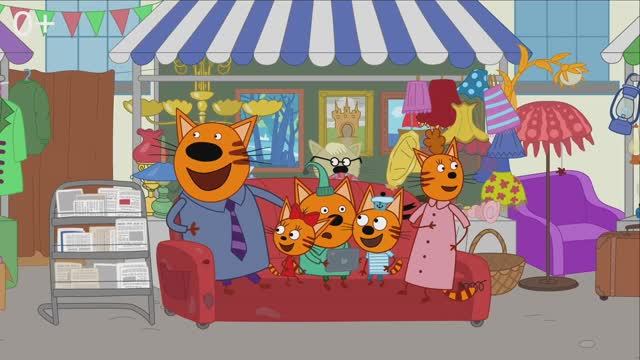 Три Кота Путешествие во времени — Тизер трейлер смотреть онлайн