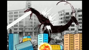 Godzilla black blood  первая серия