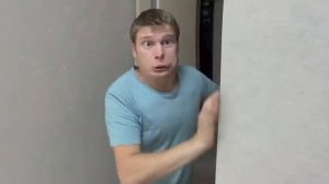 Малой и ужастик на ночь.