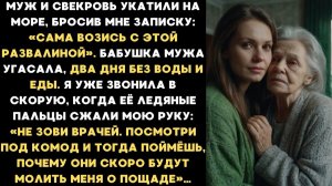 Истории из жизни| Умирающая бабушка, оставленная мужем и свекровью |Аудио рассказы|Жизненные истории