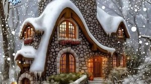 С добрым зимним утром января. Шикарная музыкальная открытка.