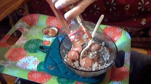 Гречка и сосисон. Завтрак с Толяном 27 ноября 2012