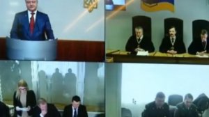СМОТРЕТЬ ВСЕМ! Порошенко на допросе выпивал без закуски прямо в суде