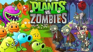 Зомби против растений! Plants vs Zombies ПвЗ PvZ Растения против Зомби