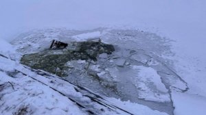 В Калужской области погиб тракторист, провалившейся вместе с техникой под лед