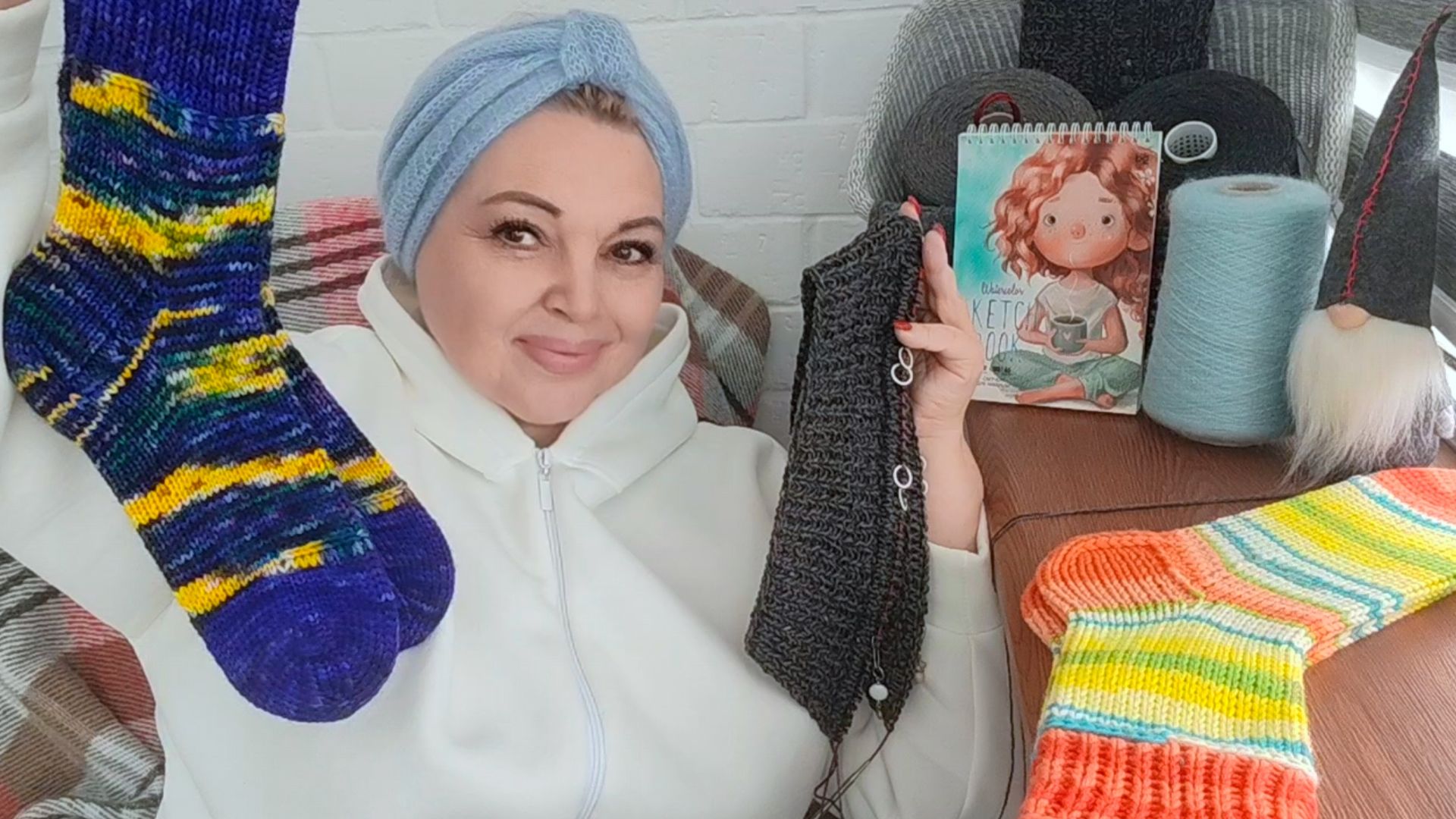 ВХОЖУ В РАБОЧИЙ ВЯЗАЛЬНЫЙ РИТМ! смотреть онлайн