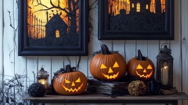 Декорации на Хэллоуин смотреть онлайн