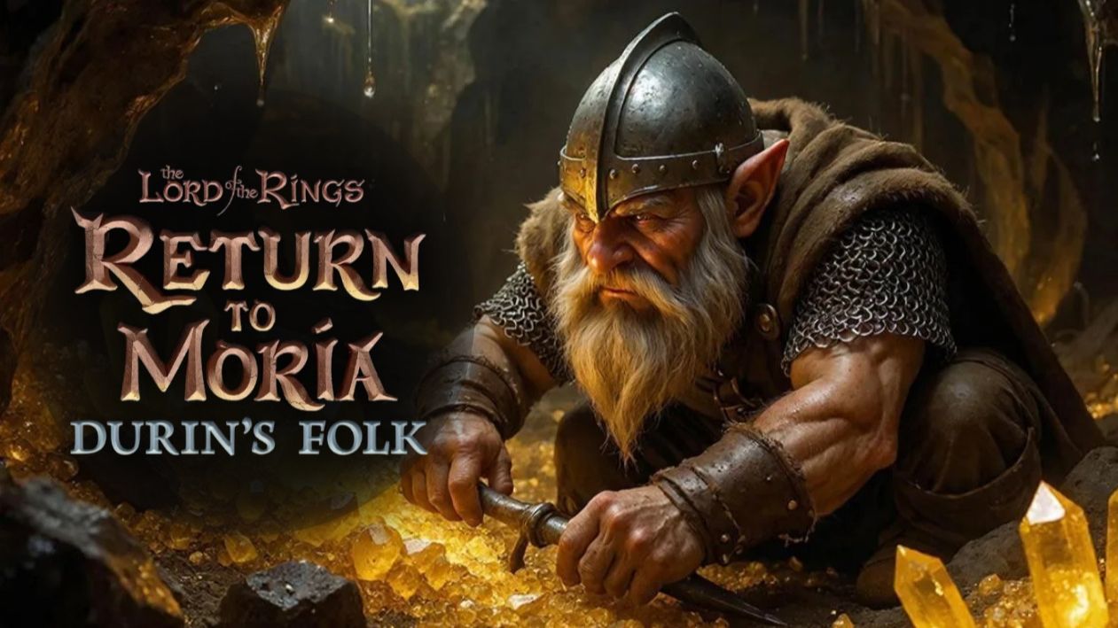 Добыча золотой руды / DLC Durin’s Folk #31 - The Lord of the Rings: Return to Moria смотреть онлайн