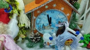 Сделала новогодний маникюр! Дворец культуры г Мценск.Выставка детских работ!!!