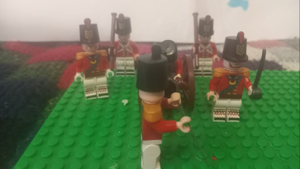 Британские солдаты времён Наполеоновских войн. Lego обзор смотреть онлайн