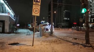 Влог / 04.01.2025 / Живые трамваи, частично замерзшая Волга, снег