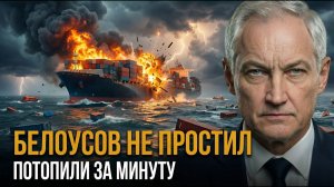 СРОЧНО: Россия ПОТОПИЛА Британский Корабль! Белоусов НЕ Шутит!
