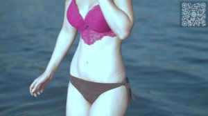 Девушка в воде.Эротика