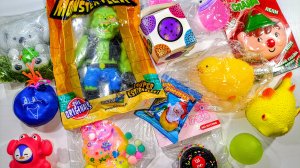 АСМР СКВИШИ 🥰 ТАБА лапки 🐾 приятные звуки АСМР сквишей 🥰 режу СКВИШИ ✨