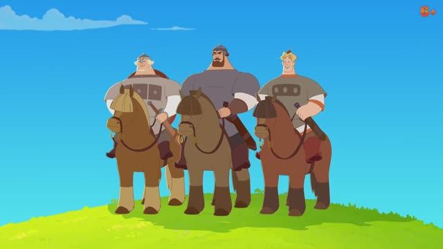 Три богатыря Ни дня без подвига 2 — Трейлер смотреть онлайн