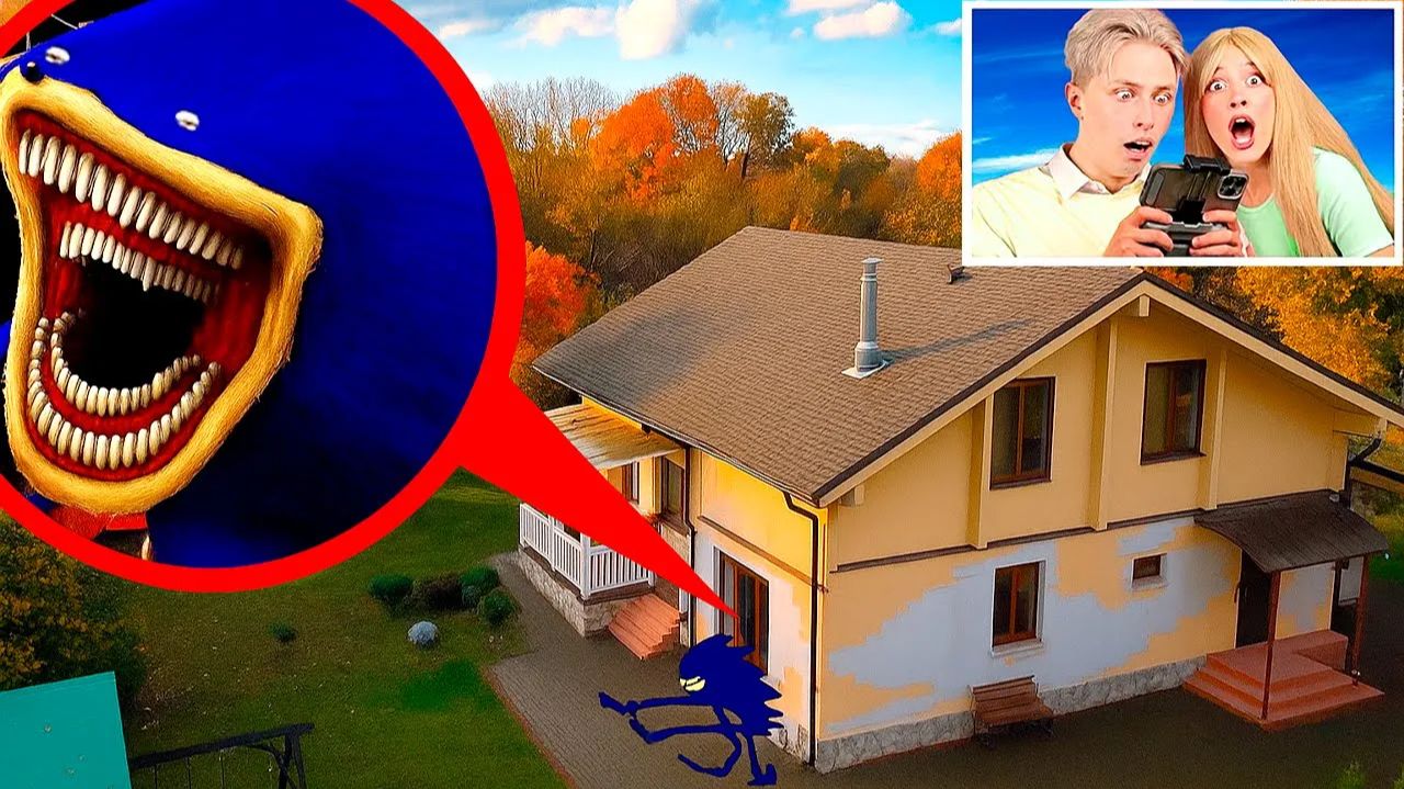 ДРОН УВИДЕЛ SHIN SONIC — ОН ПРИШЁЛ ЗА КЕМ-ТО! смотреть онлайн