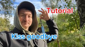 Популярный трюк с ножом бабочка (kiss goodbay balisong tutorial )