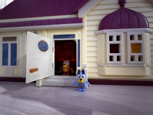 Обзор домика Блуи мультик