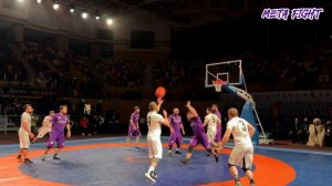 ЖЕСТКИЙ проход от Махачева в рестболе| ХЕТ-ТРИК Ислама принес победу «Школе им. Нурмагомедова»