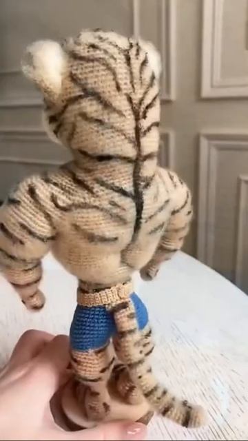 Описание Тигр амигуруми