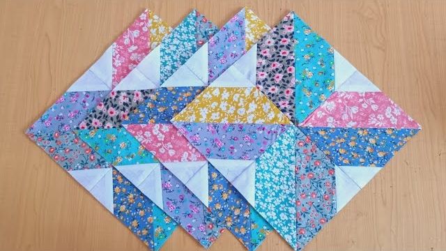 Редко встречающийся, но максимально доступный способ создания лоскутного шедевра. Проще не бывает! смотреть онлайн