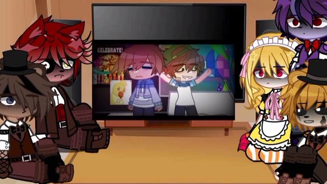 Past fnaf 1 react to future~~♡^--no ships^--☆ смотреть онлайн