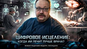 ИСКУССТВЕННЫЙ ИНТЕЛЛЕКТ ЛЕЧИТ ИЛИ УБИВАЕТ? Разбор книги «Цифровое исцеление» | Фёдор Лисицын