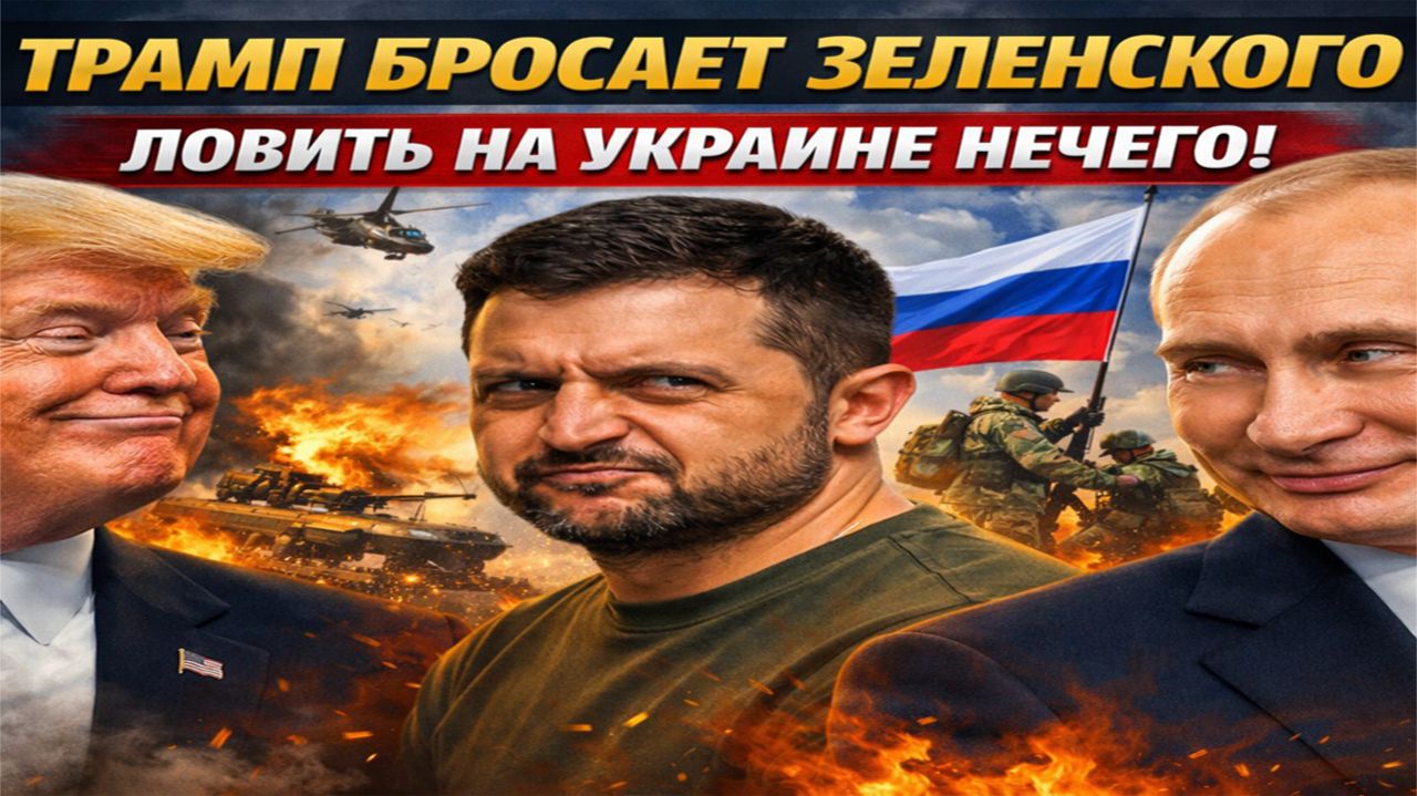 Новости СВО на 6 Января-Трамп кинул Зеленского: На Украине нечего ловить!? Последние новости сегодня смотреть онлайн