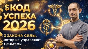 КОД УСПЕХА 2026: 3 Закона Силы, которые управляют Вашими Деньгами