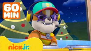 Крепыш и команда | 1 час новогодних песен с Крепышем с Чарджером, Микс и Уилером | Nick Jr. Cyrillic