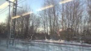 Луцино 7.12.23 дорога на дачу Подмосковная зима