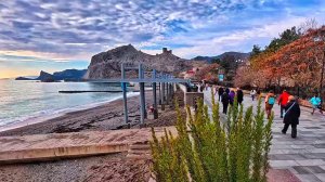 КРЫМ в январе РЕЗКОЕ потепление! Купаемся и загораем! Прогулка по главному курорту Крыма сегодня