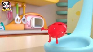 Dino Is Coming _ Donut, Burger, Cupcake _ Yummy Foods Animation _ Kids Cartoon _ BabyBus