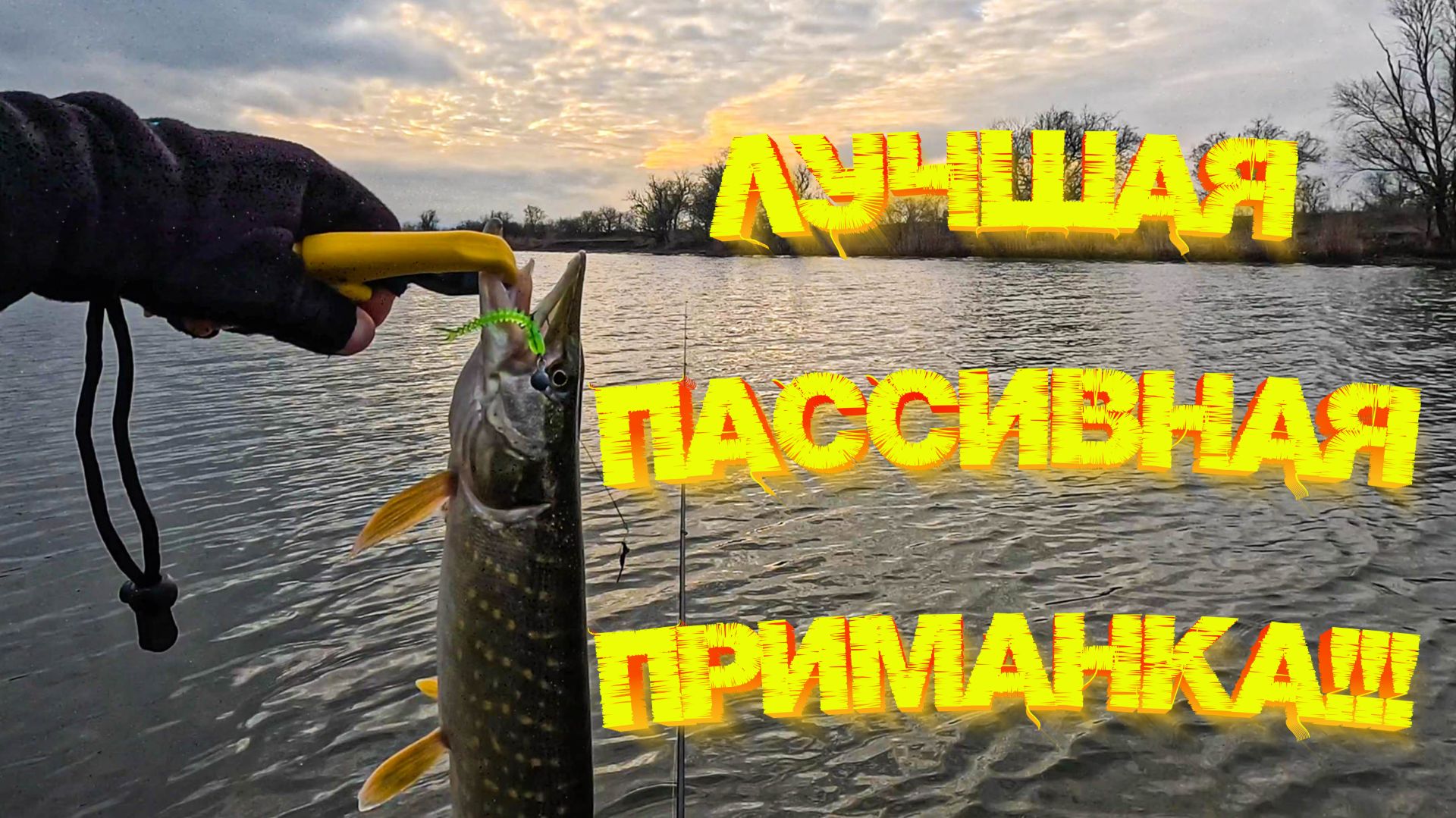 МИКРОДЖИГ! Уговорил щуку на пассивную приманку 👍 Работает безотказно всегда 💪💪💪