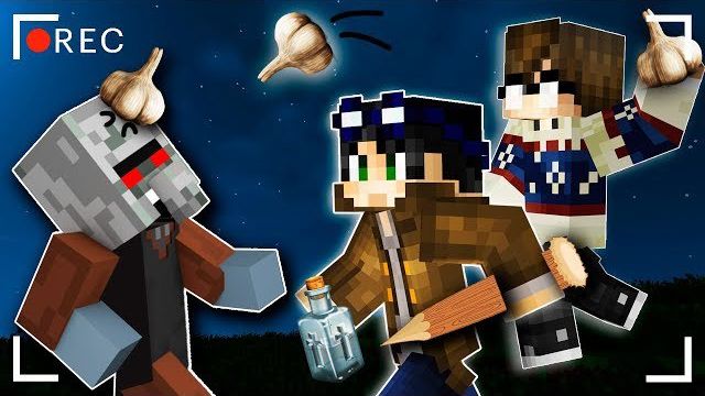 ОХОТА НА ВАМПИРОВ. ОСИНОВЫЙ КОЛ ГОТОВ. ДЕРЕВНЯ ВАМПИРОВ [ЧАСТЬ 5] - СТРАШИЛКИ МАЙНКРАФТ | Линч смотреть онлайн