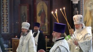 Смотрите на Первом канале эфир, посвященный празднику Рождество Христово.