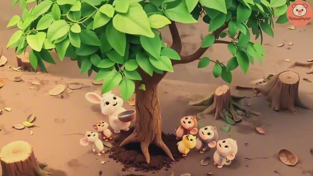 Мультики для детей. Тото и Момо берегут природу. смотреть онлайн