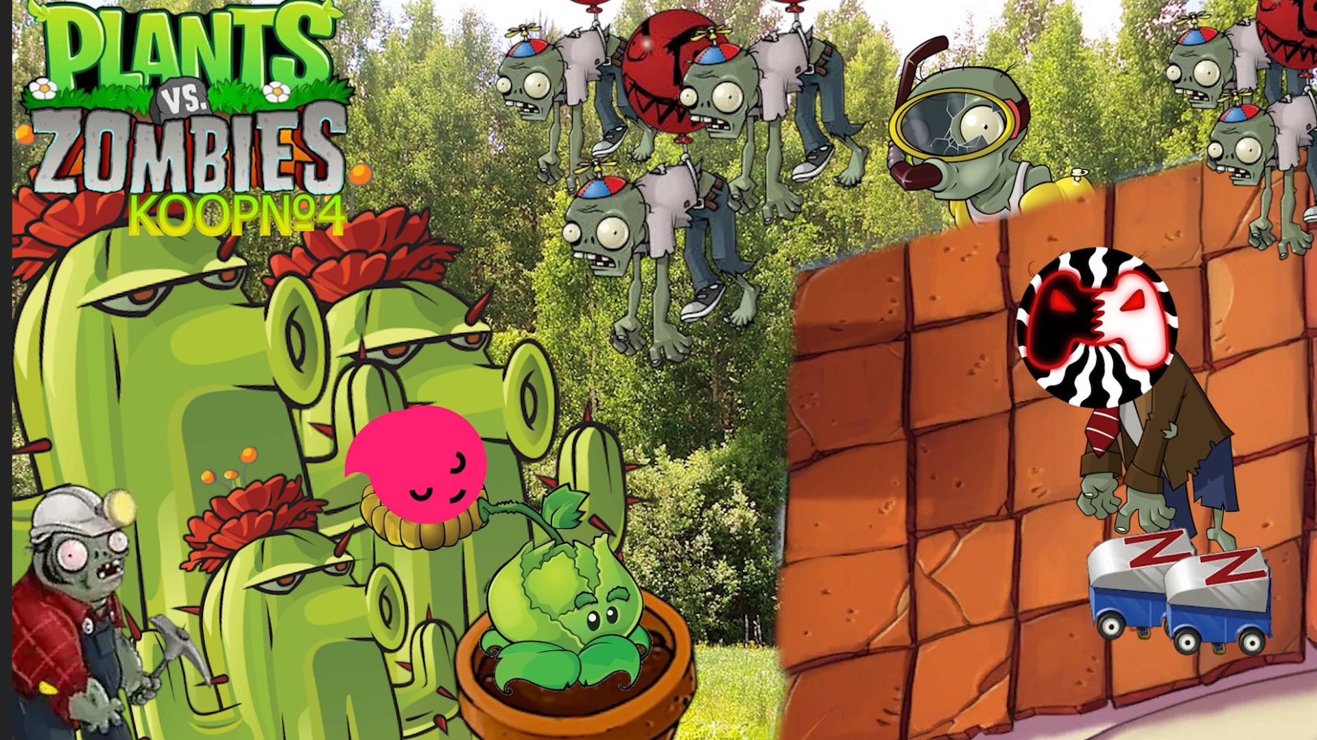 ПРОКОЛ ЗОМБИ ИЛИ ЖЕ ТАПОЧКИ ЗОМБОНИ ПВЗ В КООПЕ #4 смотреть онлайн