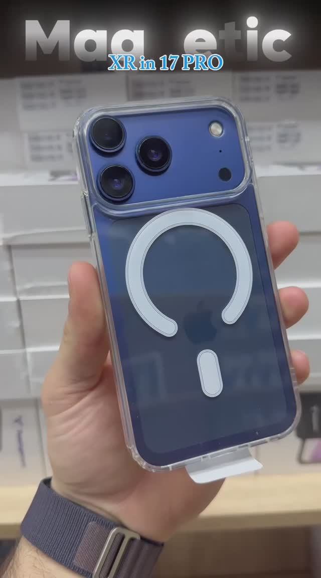 Чехол для iPhone XR в корпусе 17 PRO Magnetic смотреть онлайн