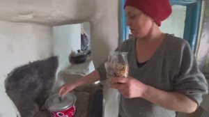 Жизнь в деревне. Обжаренный фарш с варёным рисом.