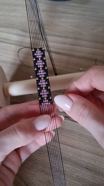 Плетение браслета из бисера смотреть онлайн