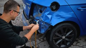 С Нуля До Porsche. КАК ВЫПРЯМИТЬ СИЛЬНУЮ ВМЯТИНУ СВОИМИ РУКАМИ?