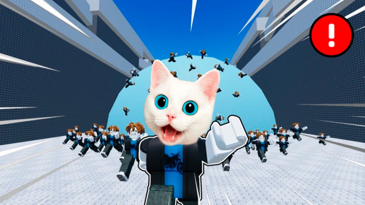 ПОБЕГ ОТ СНЕЖНОЙ ЛАВИНЫ В РОБЛОКС КОТЁНОК КРОНОС смотреть онлайн