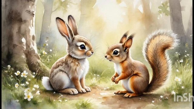 Аудиосказка О лесных приключениях храброго зайчонка