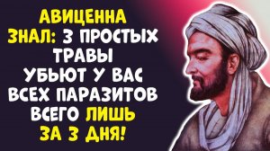 ГЛИСТЫ ВЫЙДУТ САМИ ЗА 3 ДНЯ! АВИЦЕННА ЗНАЛ ЕЩЕ ТОГДА СПОСОБ!