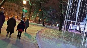 Прогулка по новогоднему Санкт-Петербургу.