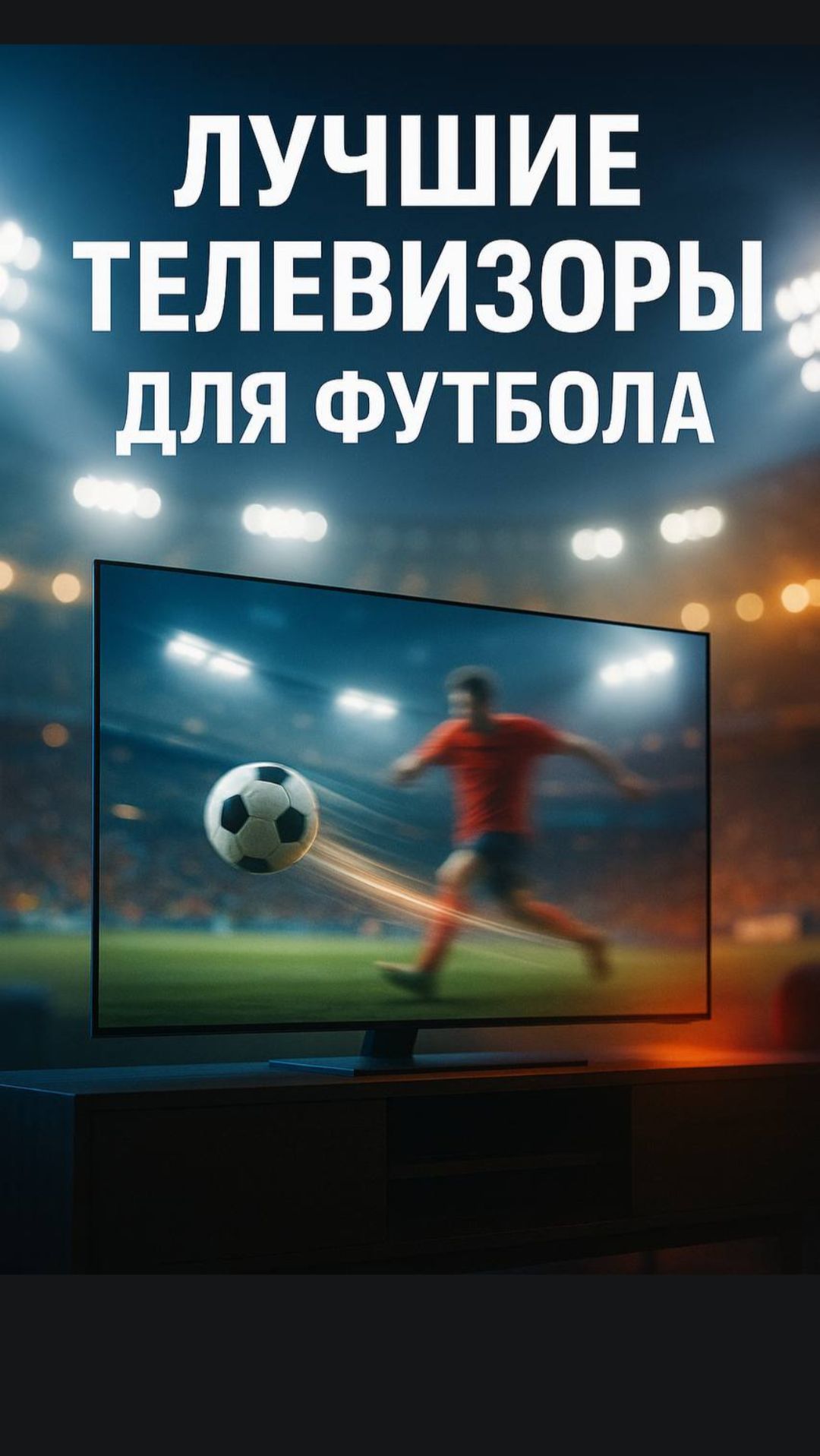 Лучшие телевизоры для футбола: кокой тв выбрать в 2026? смотреть онлайн