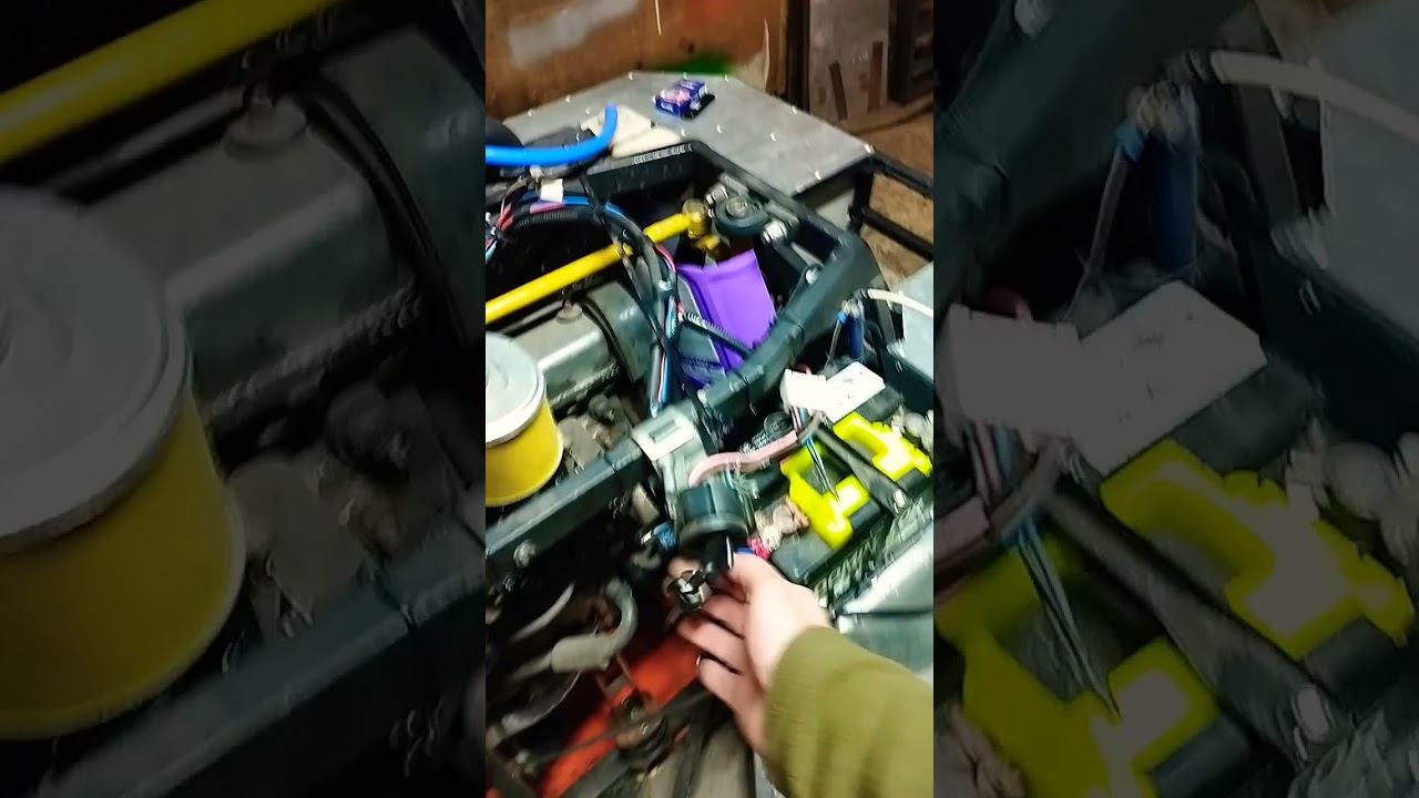 самодельный квадрик сделали глушитель. смотреть онлайн