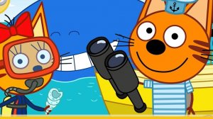 Три Кота Мультфильм Морской котик.