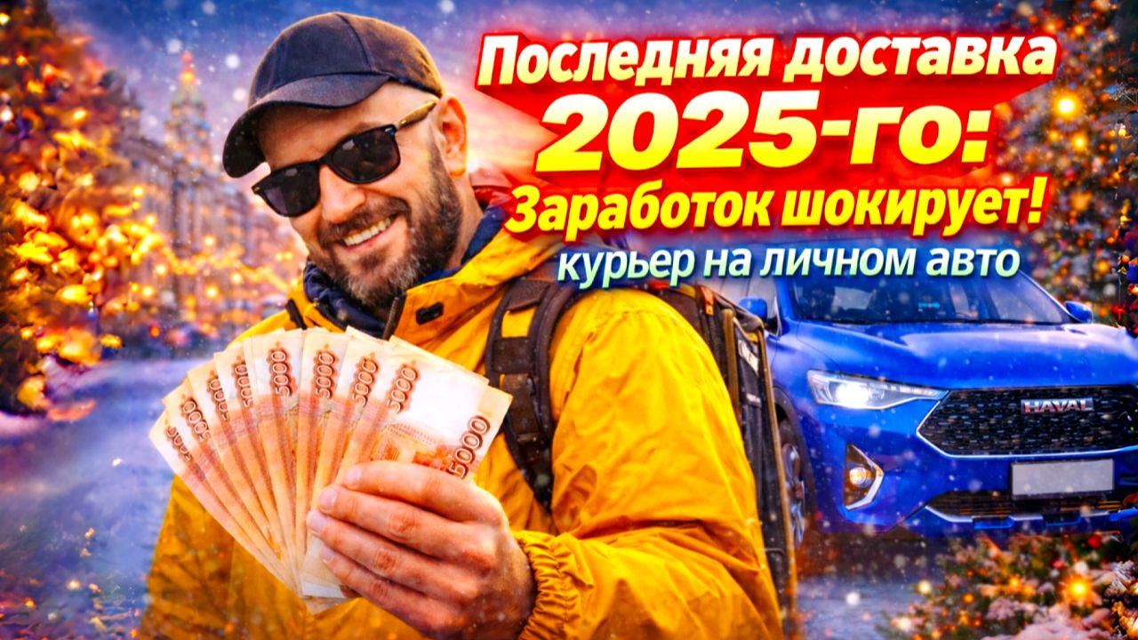 Предновогодняя смена: один день курьера в Москве смотреть онлайн